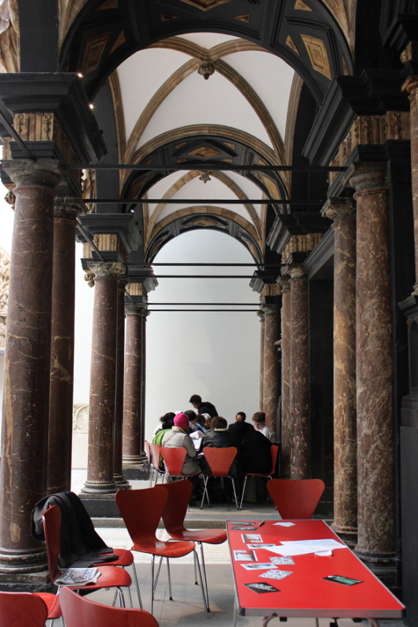 Testing Space no. 1, with Women for Refugee Women, muf art/architecture, 2014.